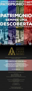 Visita Guiada às Casas Museu - cartaz